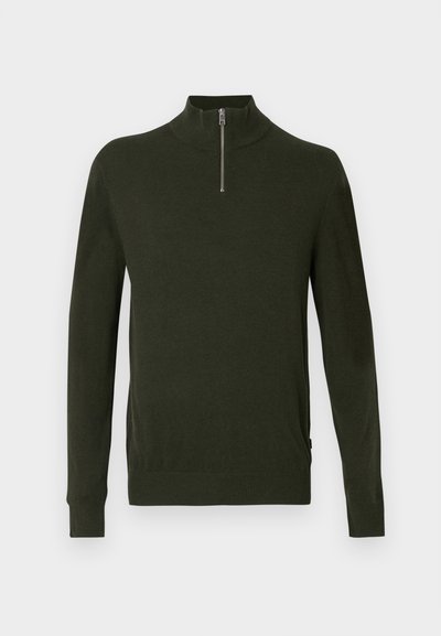 JJEEMIL HALF ZIP - Pullover - duffel bag