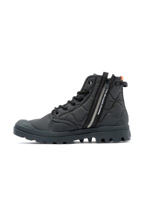 PAMPA RE-QUILTED - Schnürstiefelette - black