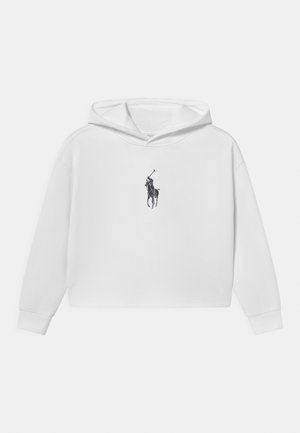 Hoodie - white/blue