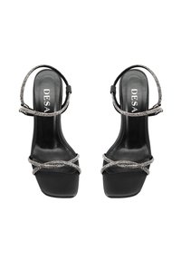 Desa Sandalen met hoge hak - black
