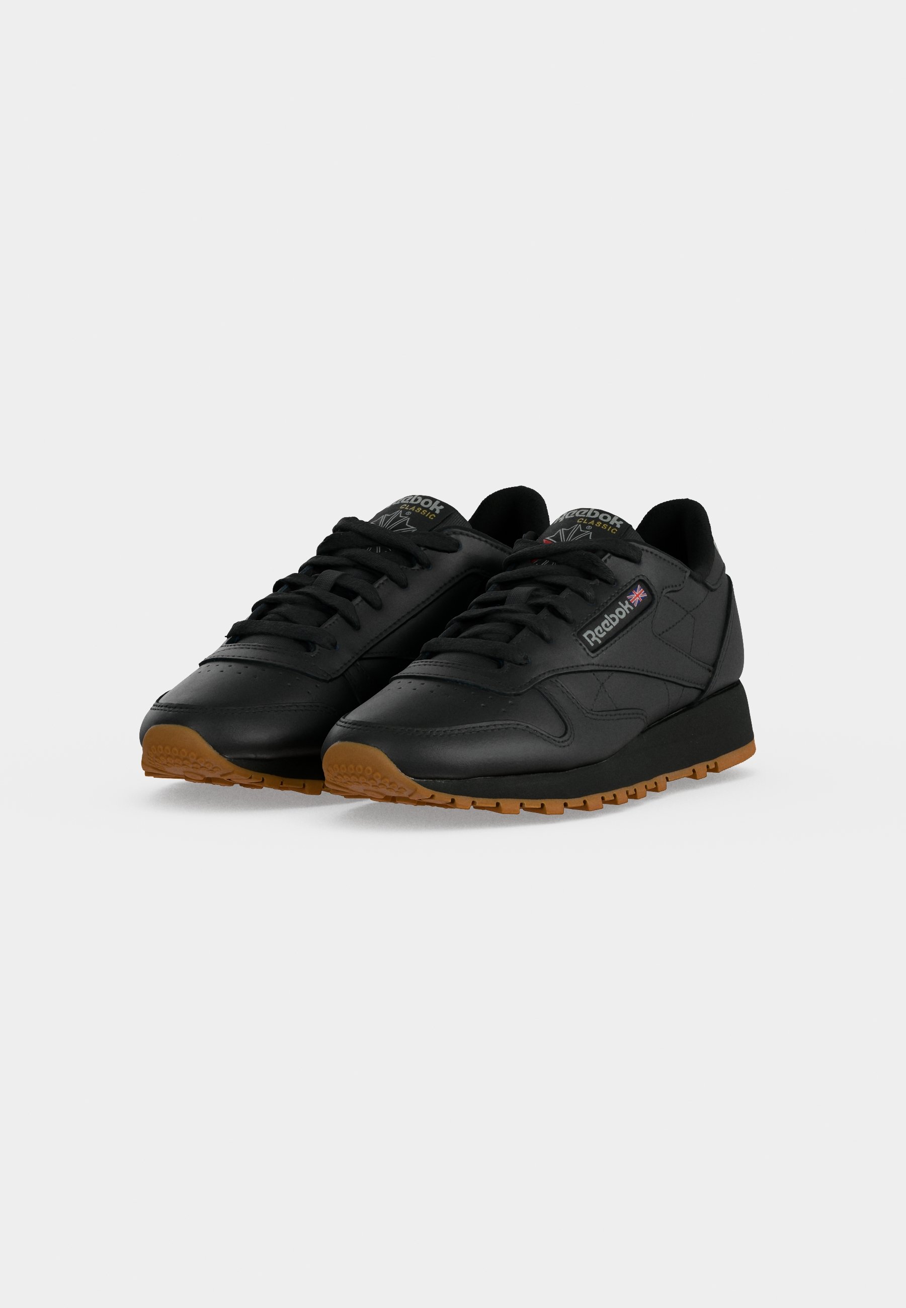 Reebok Classic CLASSIC LTHR - Sneakers low - core black/pure grey