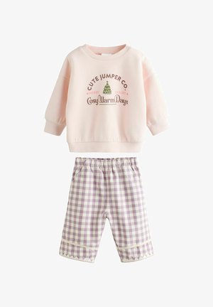 Next, SET - Sweatshirt - pink