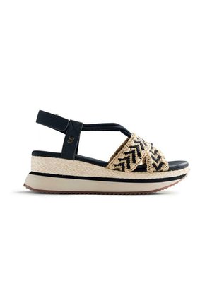 EMBROIDERED UGUNJA - Espadrilles - black