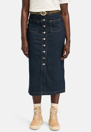 REFIBRA - A-snit nederdel - authentic indigo