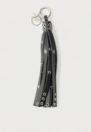 TASSEL EYELETS KEYRING - Avaimenperä - nero limousine