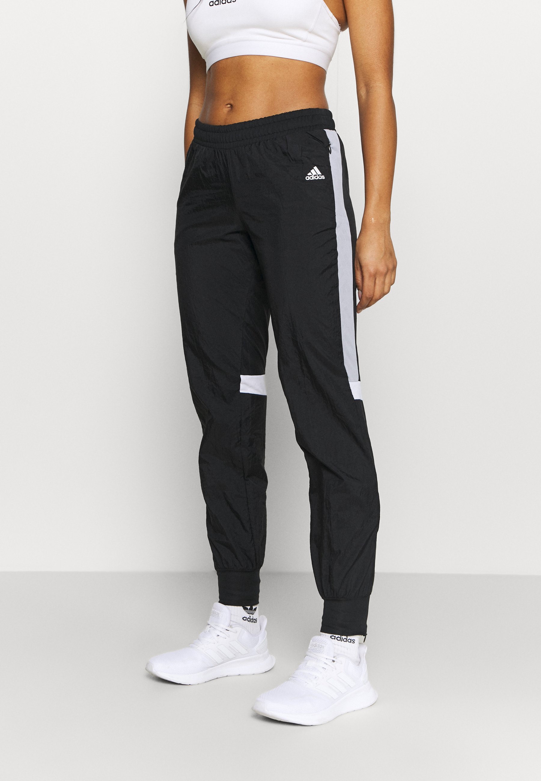 Utilgængelig Barmhjertige rent adidas Performance TRACK PANT - Træningsbukser - black/halo  silver/white/sort - Zalando.dk