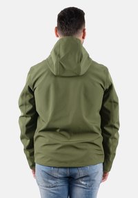 K-Way BONDED - Felpa con zip - verde