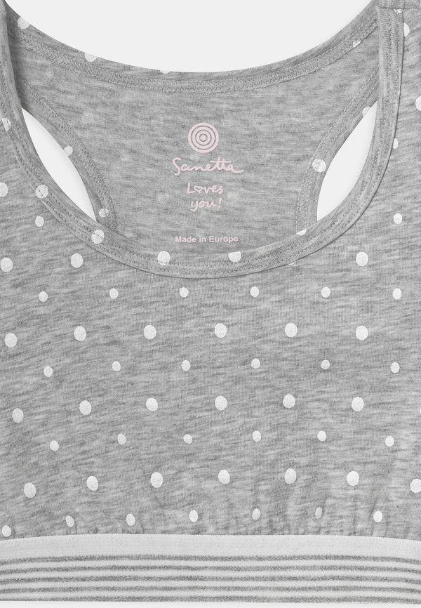 TEENS 2 PACK - Bustier - hellgrau melange4