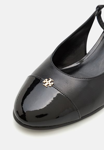 Tory Burch CAP TOE SLINGBACK - Κλασικές γόβες - perfect black