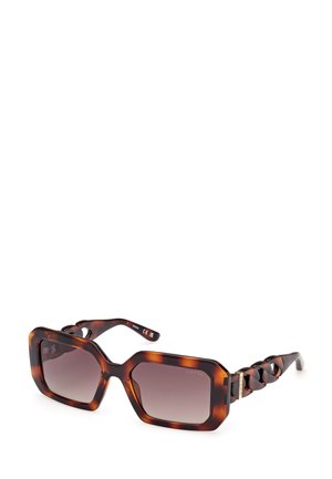 Guess IN INIETTATO PER - Sonnenbrille - avana scuro marrone sfumato