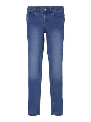 NKFPOLLY PANT  - Kitsa lõikega teksad - medium blue denim