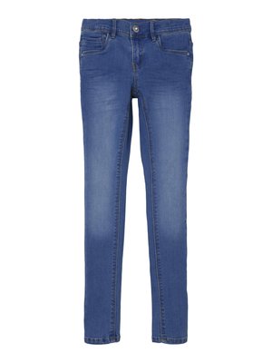 NKFPOLLY PANT  - Vaqueros pitillo - medium blue denim