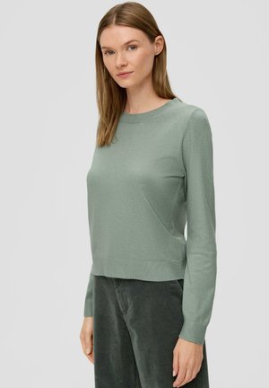 s.Oliver Strickpullover - salbeigrün