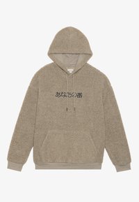 UNISEX - Felpa con cappuccio - stone