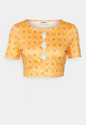 Noisy May Tall NMSISSI GEO TOP - Tricou cu imprimeu - quartz pink