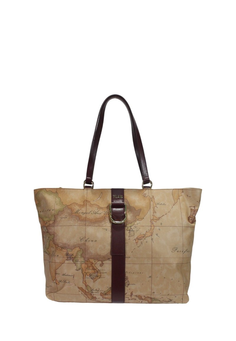 Alviero Martini Shopping bag - beige purple