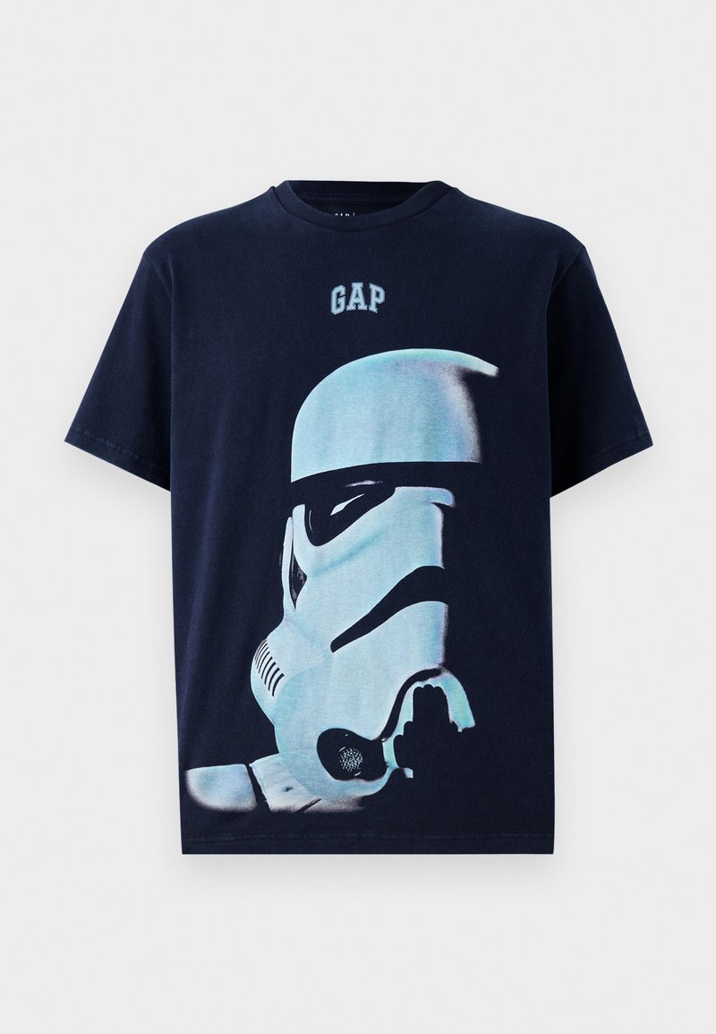 GAP T-shirt print donkerblauw
