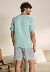 Next REGULAR FIT - SNOOPY SET  - Pizsama szett - blue stripe