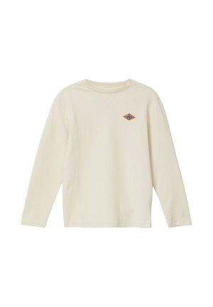 Langarmshirt - helles beige