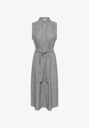 My Essential Wardrobe, MWSKYE SUNNA SLEEVELESS - Skjortekjole - forest night striped