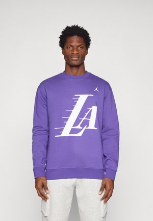 LOS ANGELES LAKERS LAL CREW LOGO 25 - Klubiriided - field purple/amarillo