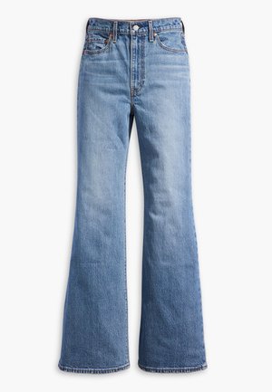 Levi's® RIBCAGE BELLS - Flared Jeans - blue denim