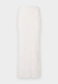 AGNETE LONG SKIRT - Maksihame - egret