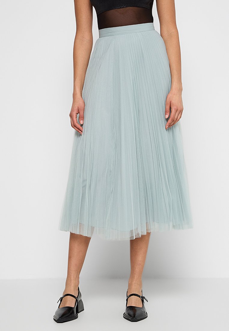 TWINSET Plooirok blauwgrijs TWINSET Plooirok blauwgrijs