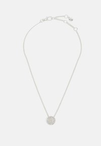 DKNY - PAVE DISC PENDANT - Necklace - silver-coloured Thumbnail Image 1