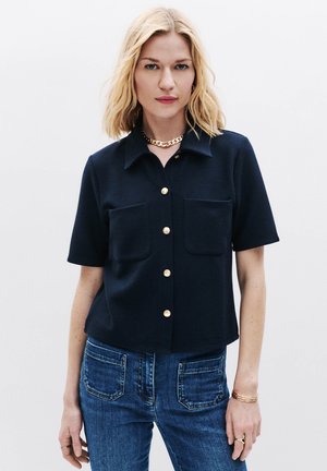 Caroll Chemisier - bleu marine