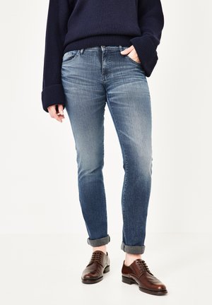 LIA LOW WAIST  MIT STRETCH - Jeans Slim Fit - blue black