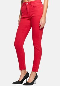 Elara HIGHWAIST - Vaqueros pitillo - rot