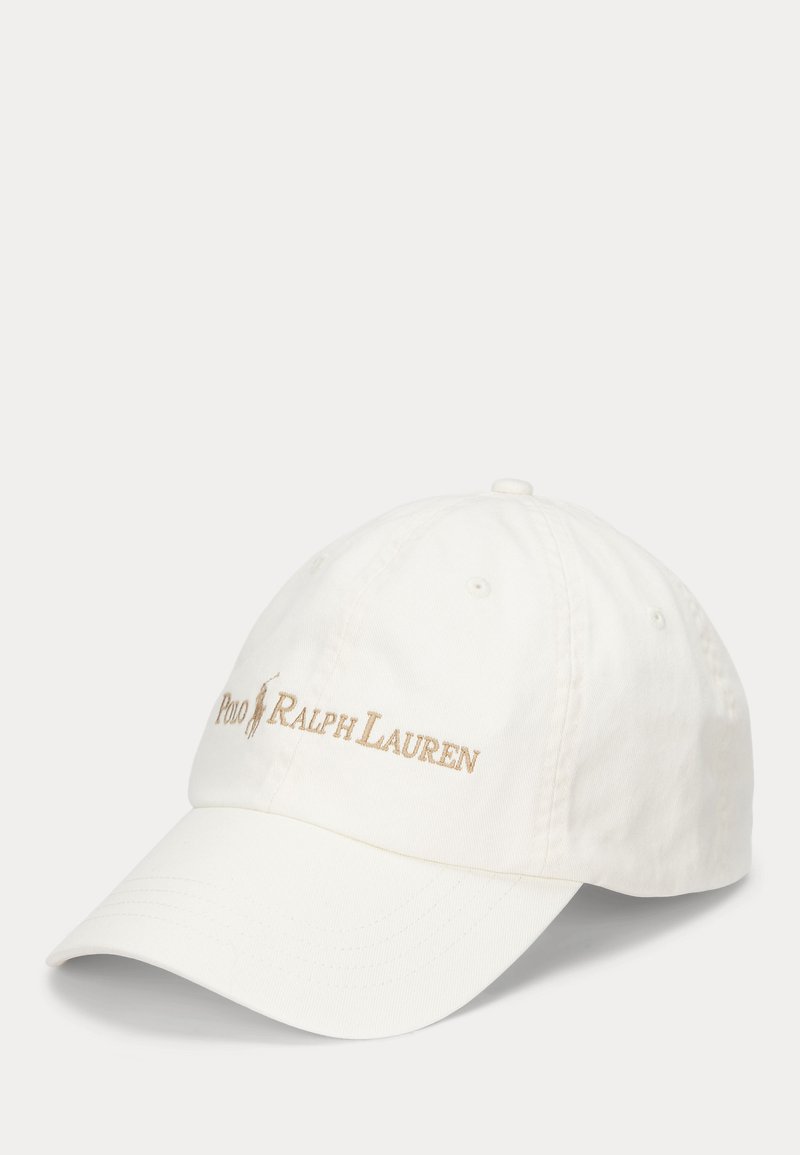 Polo Ralph Lauren COTTON TWILL BALL CAP - Caps - herbal milk/offwhite ...