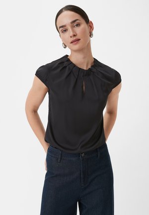 ORNÉ DE FRONCES - Blouse - schwarz