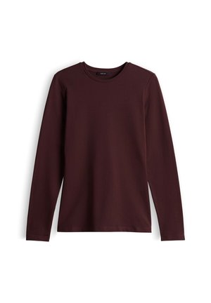 OPUS, OPUS LANGARMSHIRT SMILLA - Maglietta a manica lunga - cherry jam