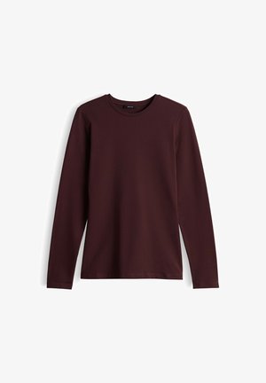 OPUS, OPUS LANGARMSHIRT SMILLA - Maglietta a manica lunga - cherry jam
