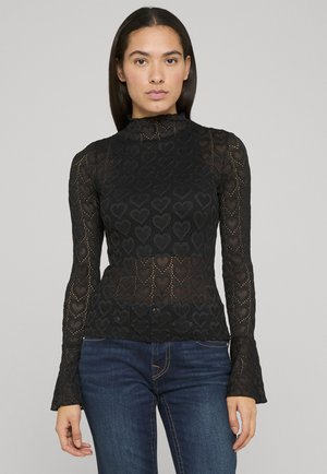 HEARTS - Blusa - black