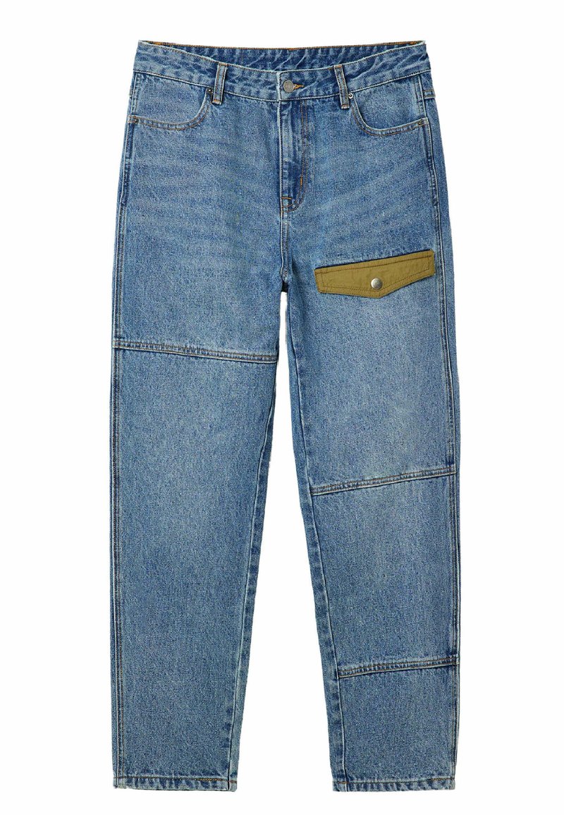 Desigual Straight leg jeans blauw