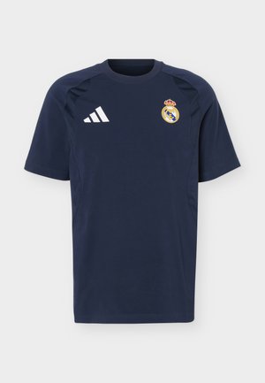 adidas Performance, REAL MADRID TIRO TRAVEL TEE - Ρούχα για κλαμπ - night navy