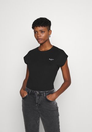 Pepe Jeans BLOOM - T-shirt basic - black