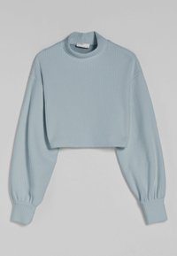 Bershka Stickad tröja - blue-grey