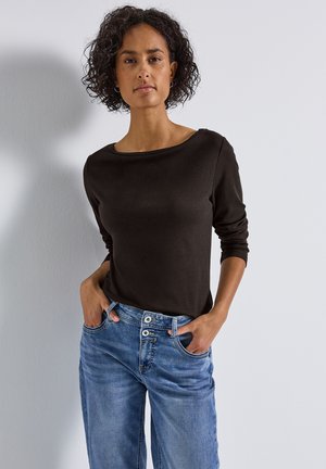 BASIC - Camiseta de manga larga - braun