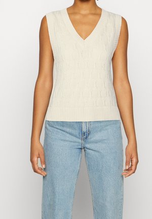 Strickpullover - white