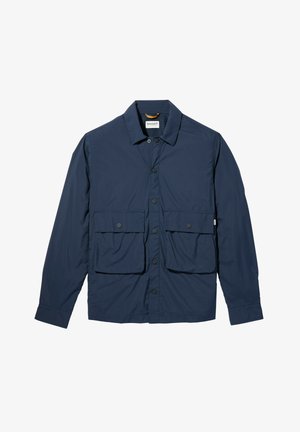 LS DWR SOLID SHIRT JACKET - Summer jacket - dark sapphire