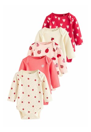 Next, LONG SLEEVE BABY BODYSUITS 5 PACK - Body - red ladybird