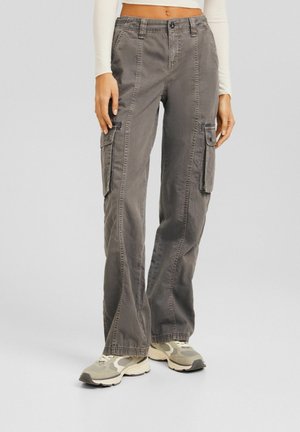 Cargobroek - mottled dark grey