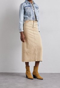 Maje Jupe en jean - brown