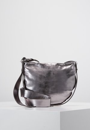Cross body bag - silver-coloured