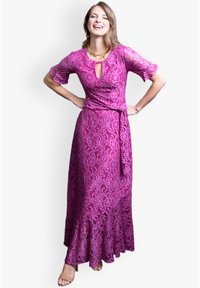 HotSquash KEYHOLE WITH HEM - Iltapuku - mauve   fuchsia