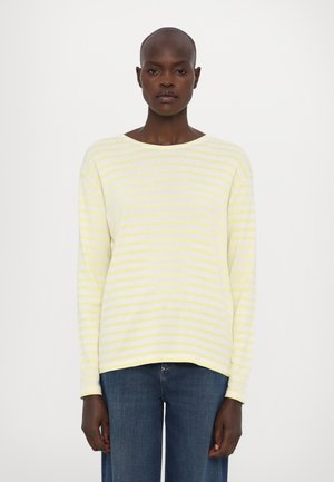 LONG SLEEVE - Langarmshirt - lemon yellow